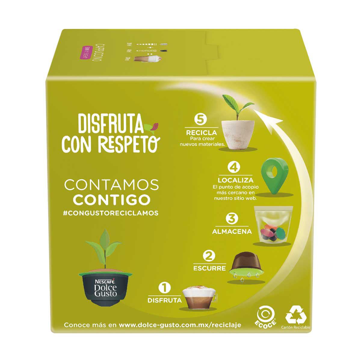 Cápsulas Cappuccino Skinny Nescafé Dolce Gusto image number null
