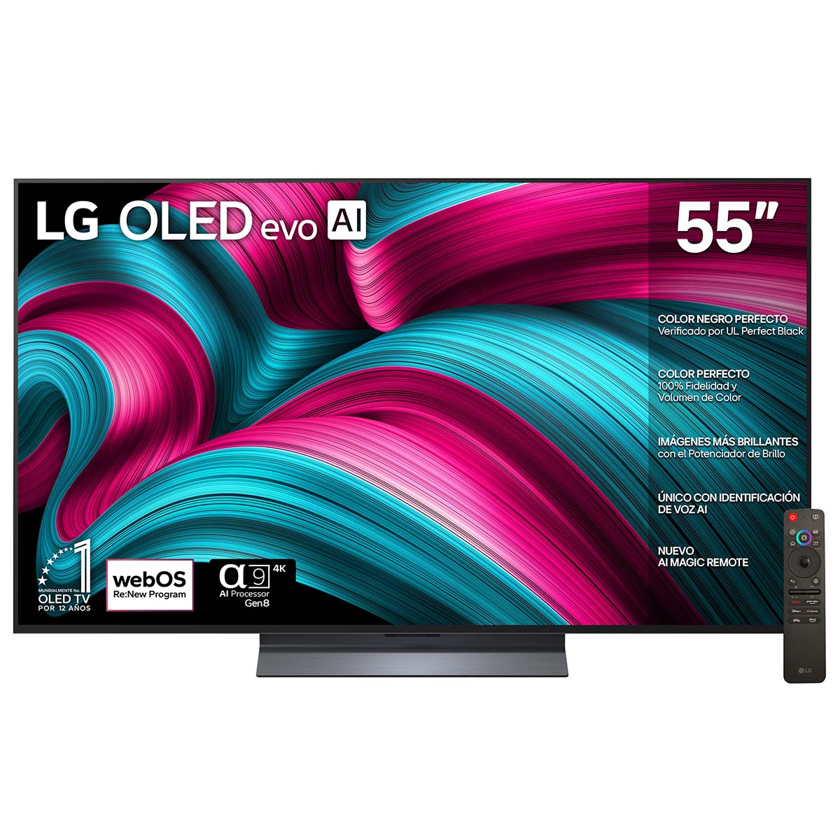 Pantalla LG 55 Pulgadas Oled Evo Ai C5 4K Smart Tv image number null