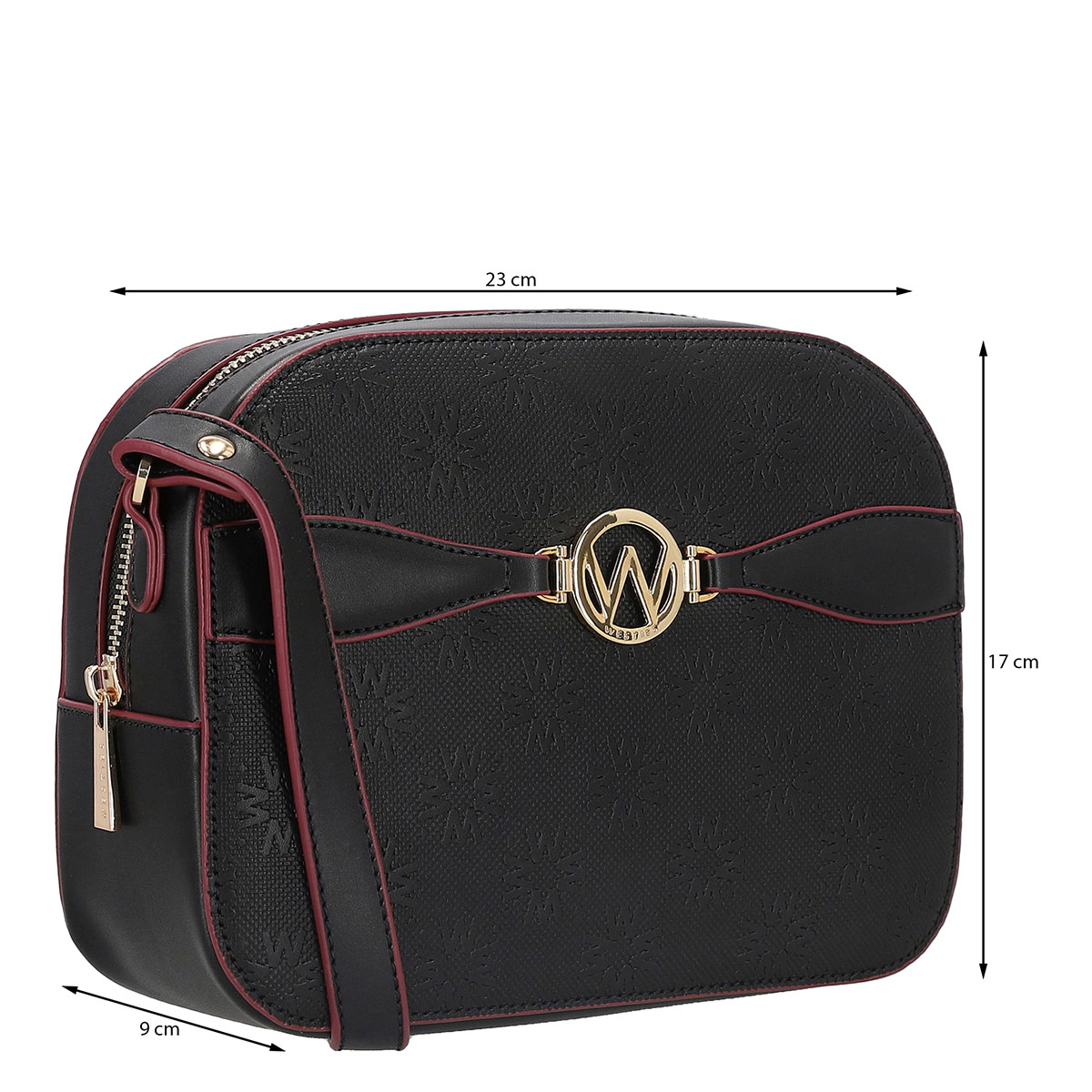 Bolsa Crossbody Westies Negro para Mujer image number null