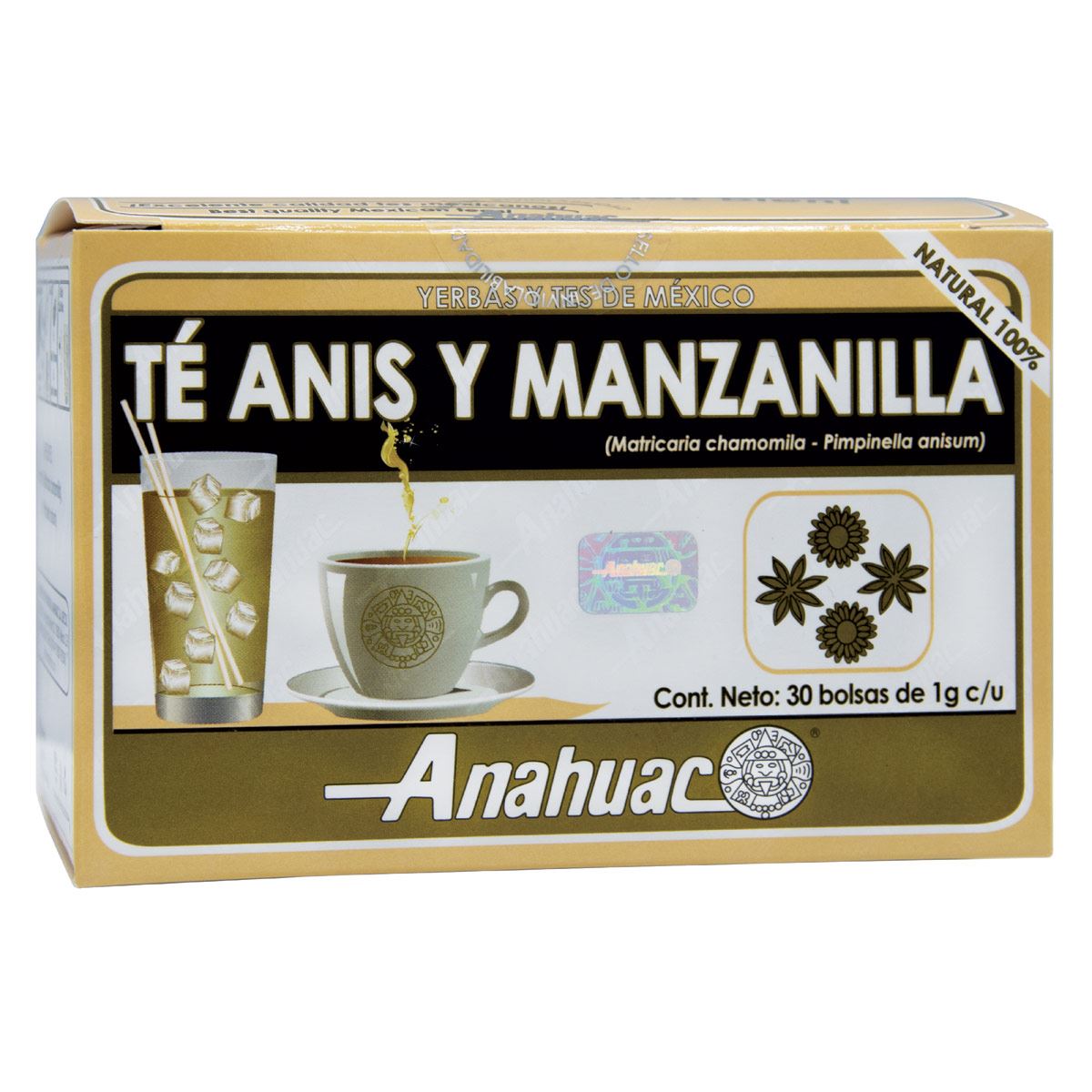 T&eacute; de An&iacute;s y Manzanilla Anahuac image number null