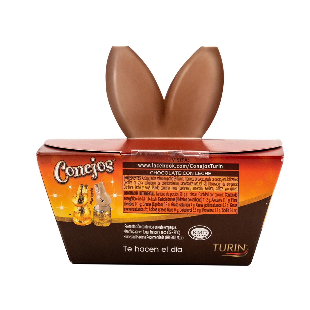 Caja de Chocolate Conejos Turin 10 piezas image number null