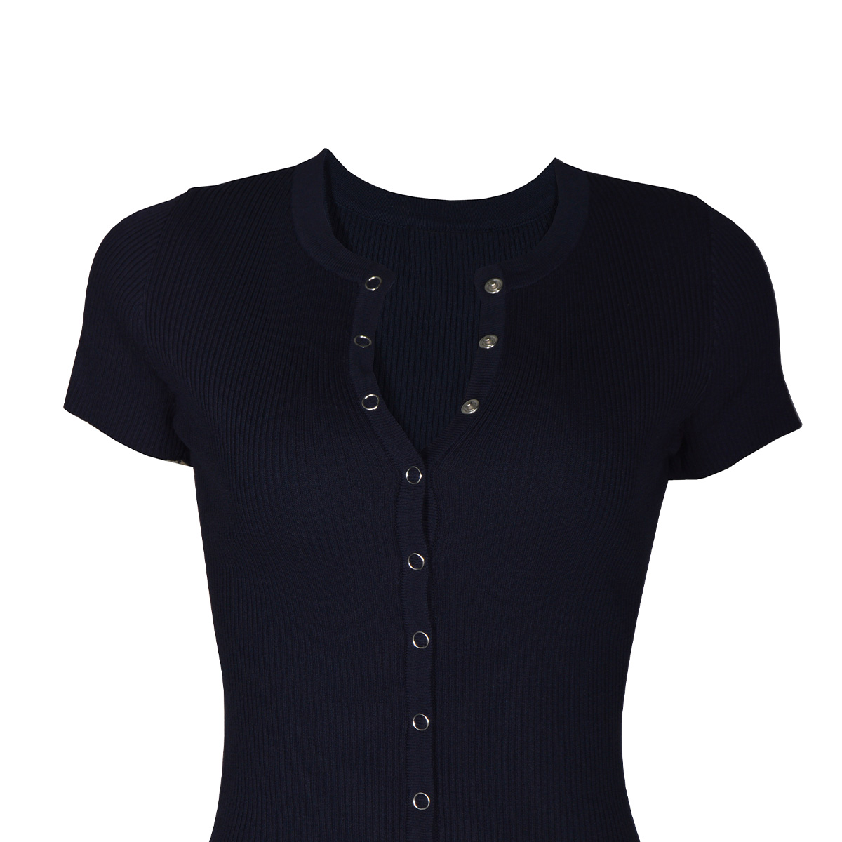 Playera Lisa con Broches Philosophy Talla Mediana para Mujer image number null