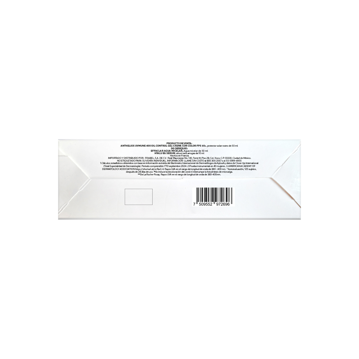 La Roche Posay Rutina De Protecci&oacute;n Solar Con Textura Gel Crema Con Color Para Piel Mixta A Grasa image number null