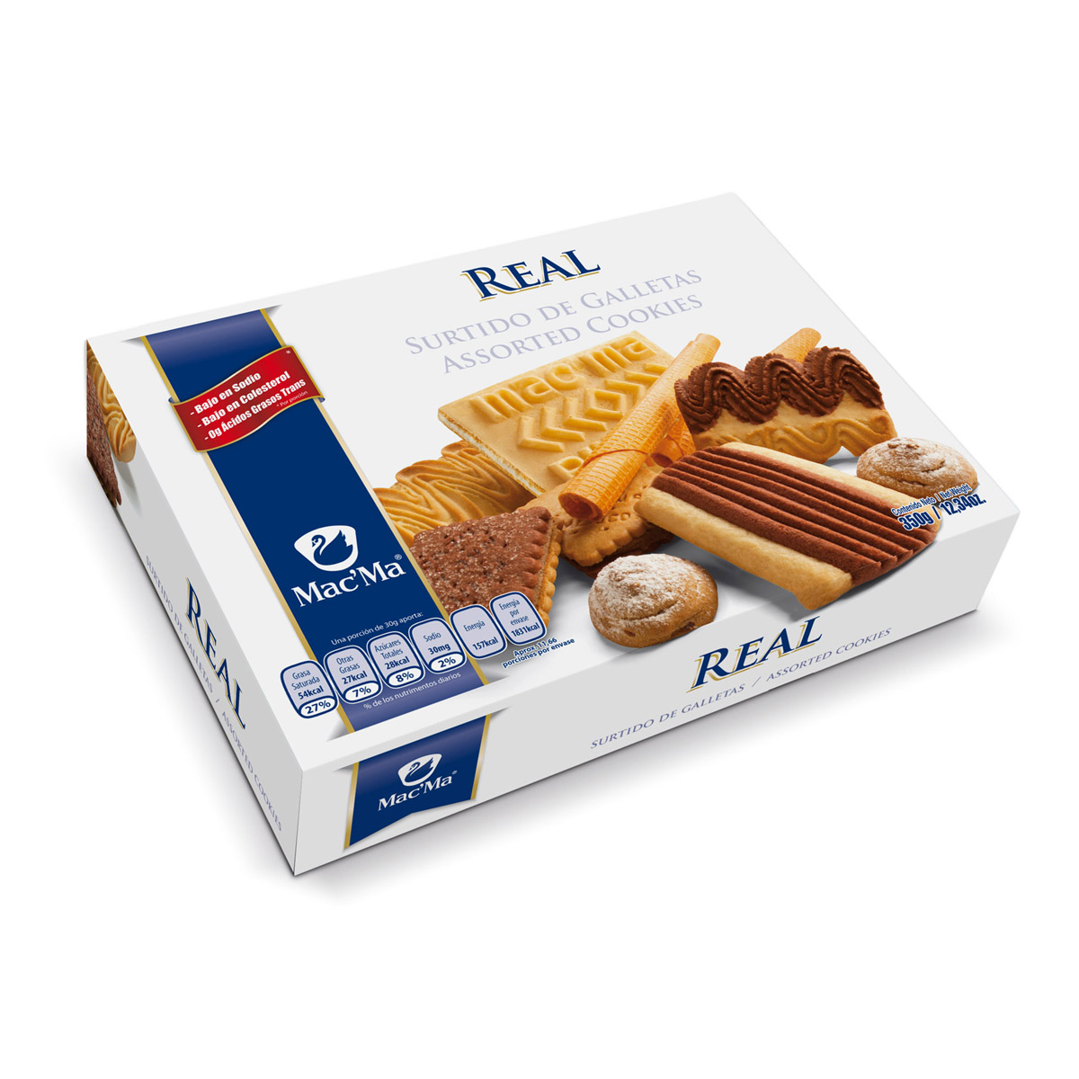 Galletas Mac' Ma Surtido Real 350 Gramos image number null
