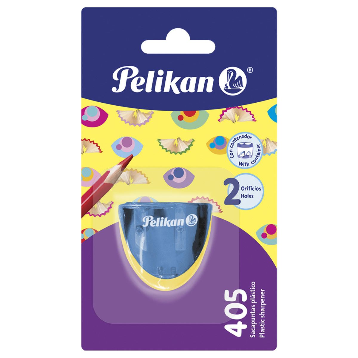 Sacapuntas con depósito 2 orificios Pelikan image number null