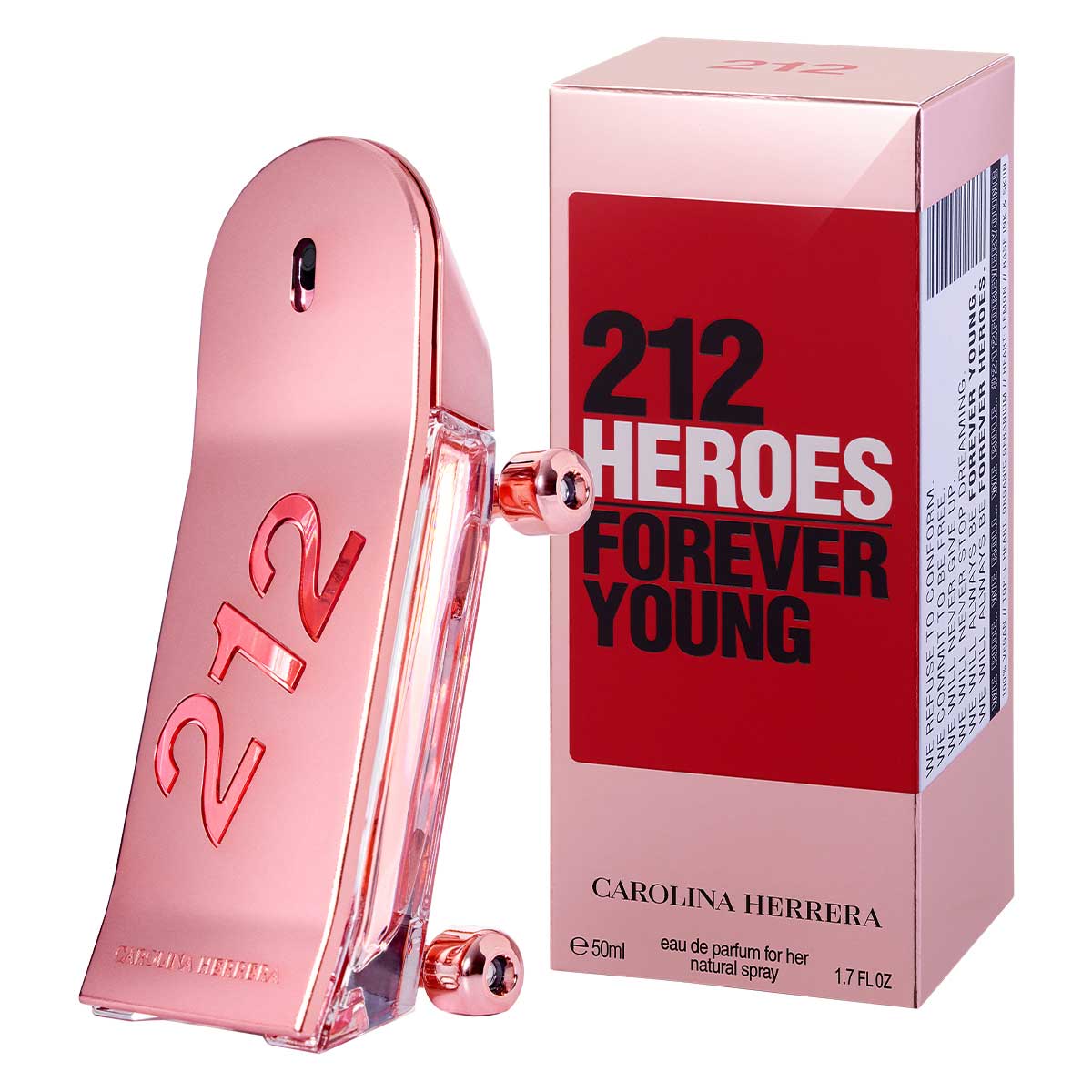 Carolina Herrera 212 Heroes For Her EDP 50ML Perfume Para Dama image number null