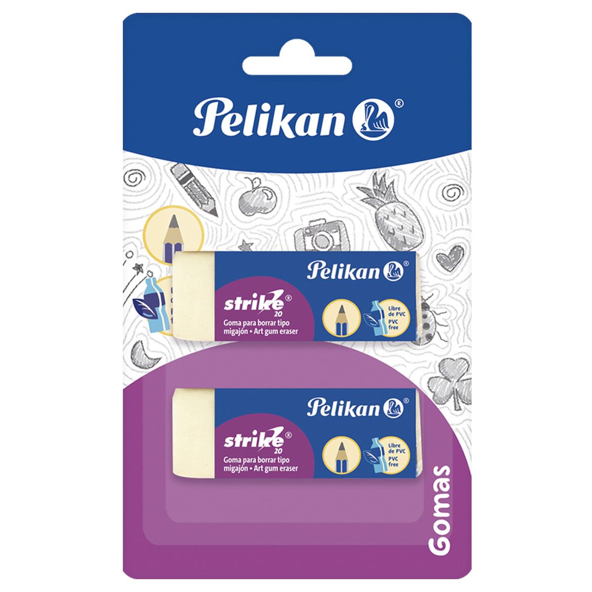 Gomas de migaj&oacute;n S20 Pelikan image number null