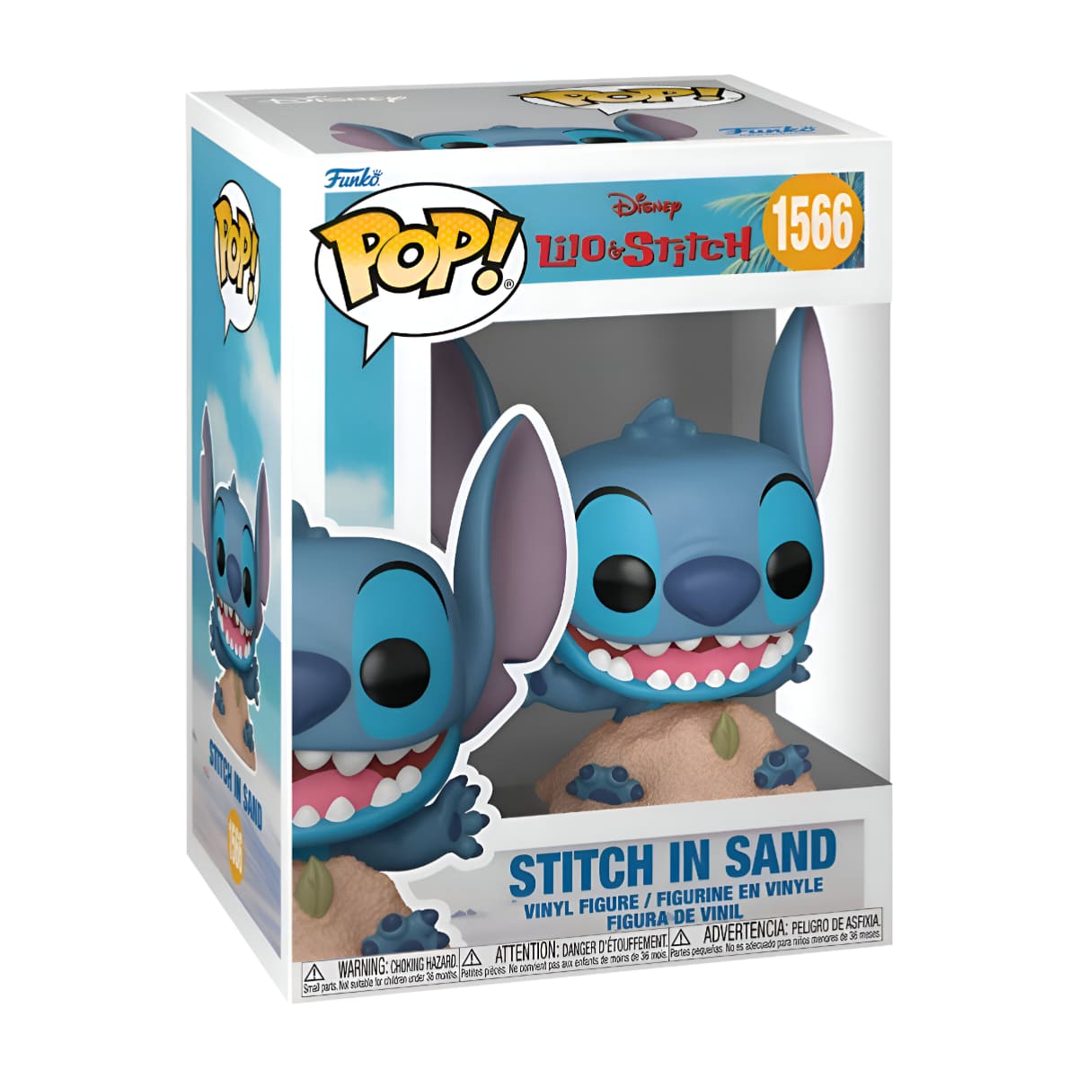 Funko Pop Disney Disney Lilo y Stitch Stitch en Arena image number null