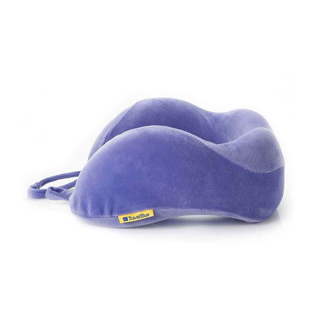 Almohada ergon&oacute;mica morada Travel Blue image number null