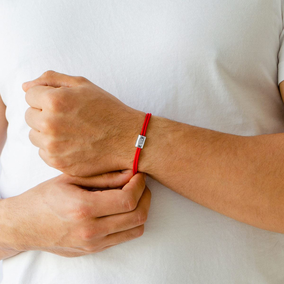 Pulsera Amalfi Red Plata .925 Castellamare image number null