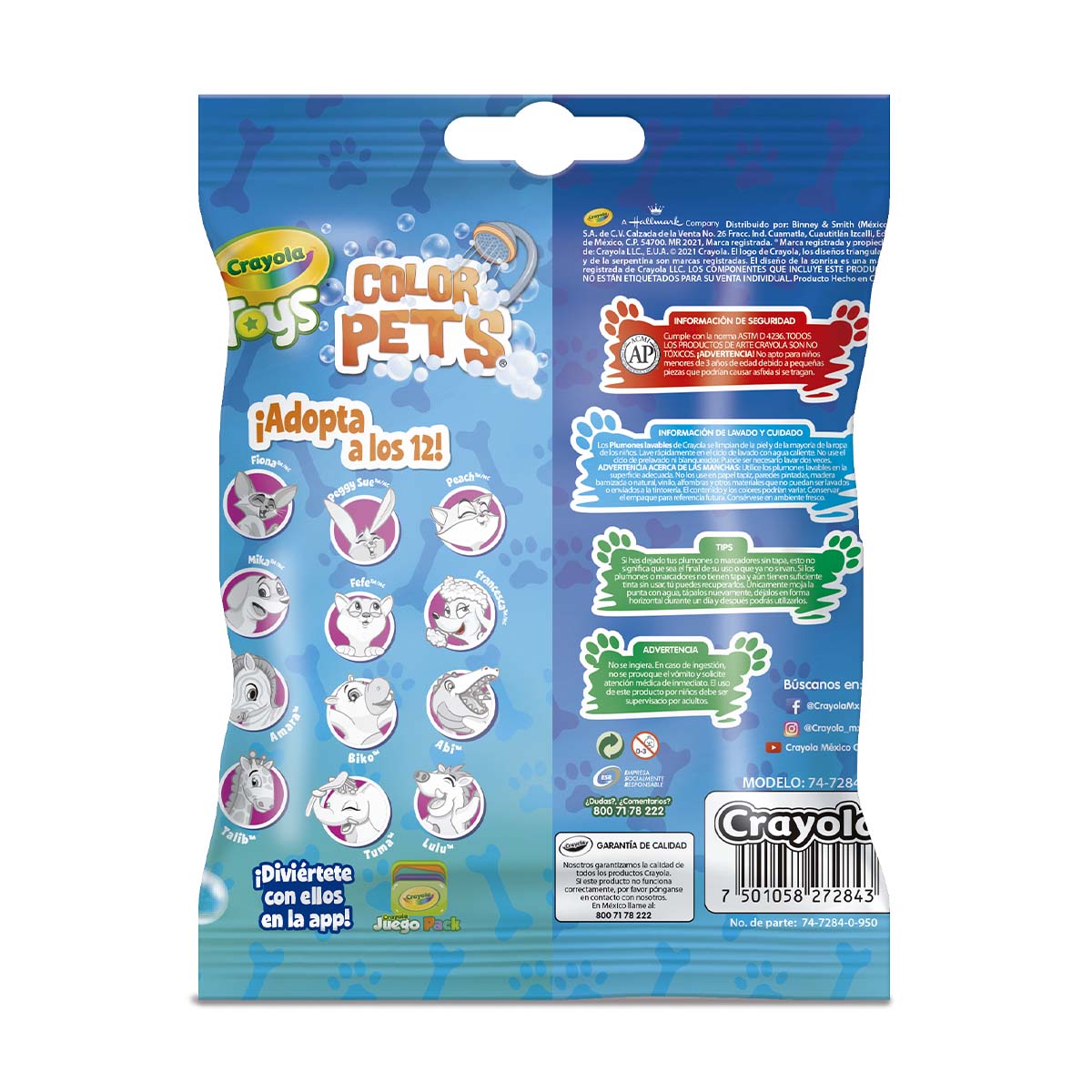 E-30 Color Pets Bolsa image number null