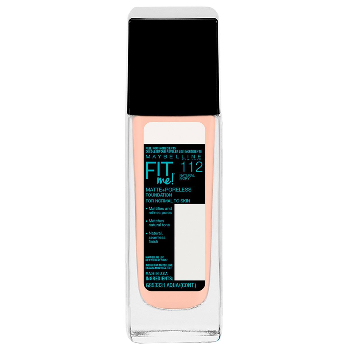 Base de Maquillaje Maybelline New York Fit Me! 112 Natural Ivory 30ml image number null