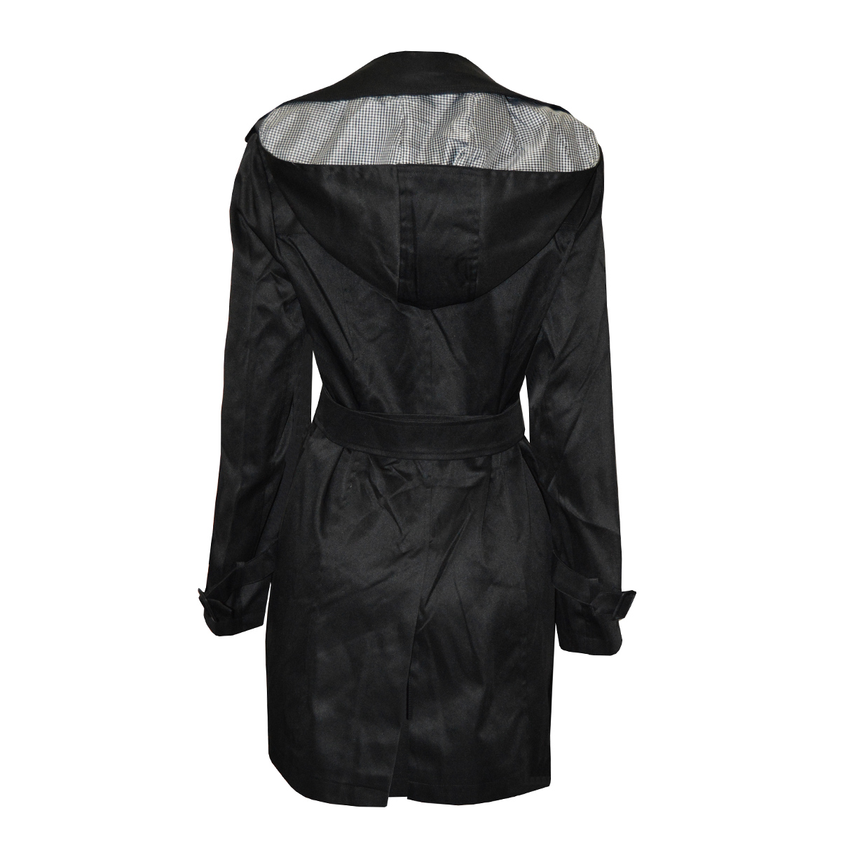 Gabardina con Solapa y Cintur&oacute;n Philosophy Talla Mediana para Mujer image number null