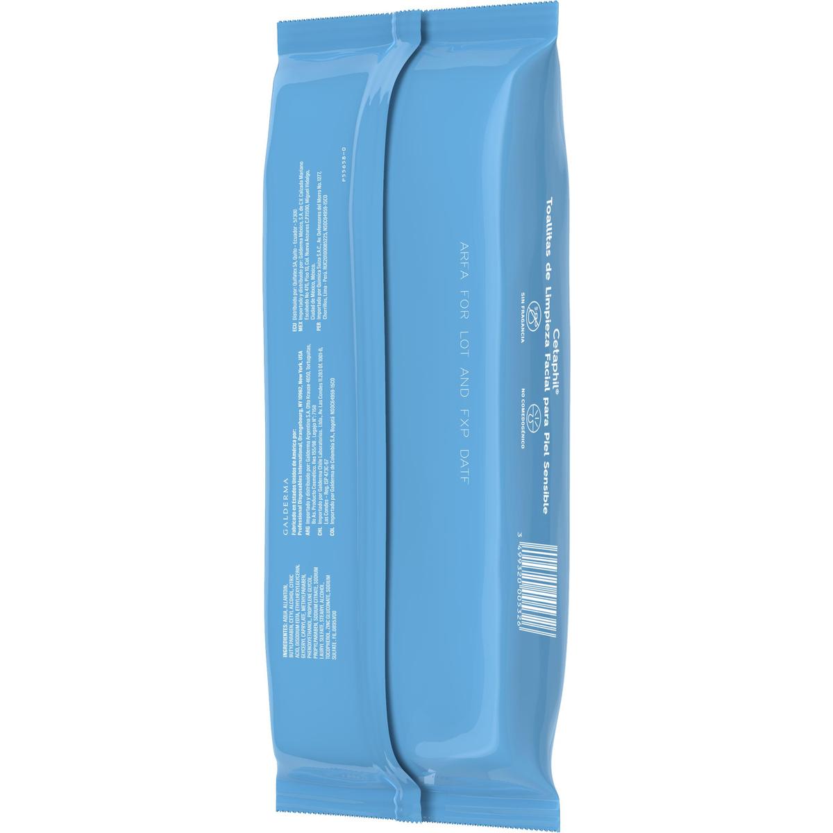 Cetaphil Toallitas de Limpieza Facial 25 toallitas image number null