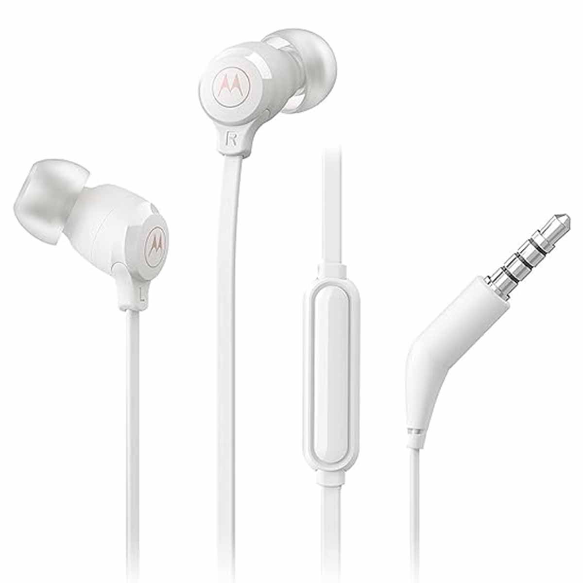 Audífonos Motorola Earbuds 3S Blanco image number null