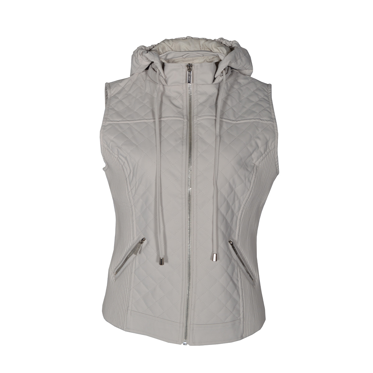 Chaleco Capitonado con Capucha Philosophy Talla Chica para Mujer image number null