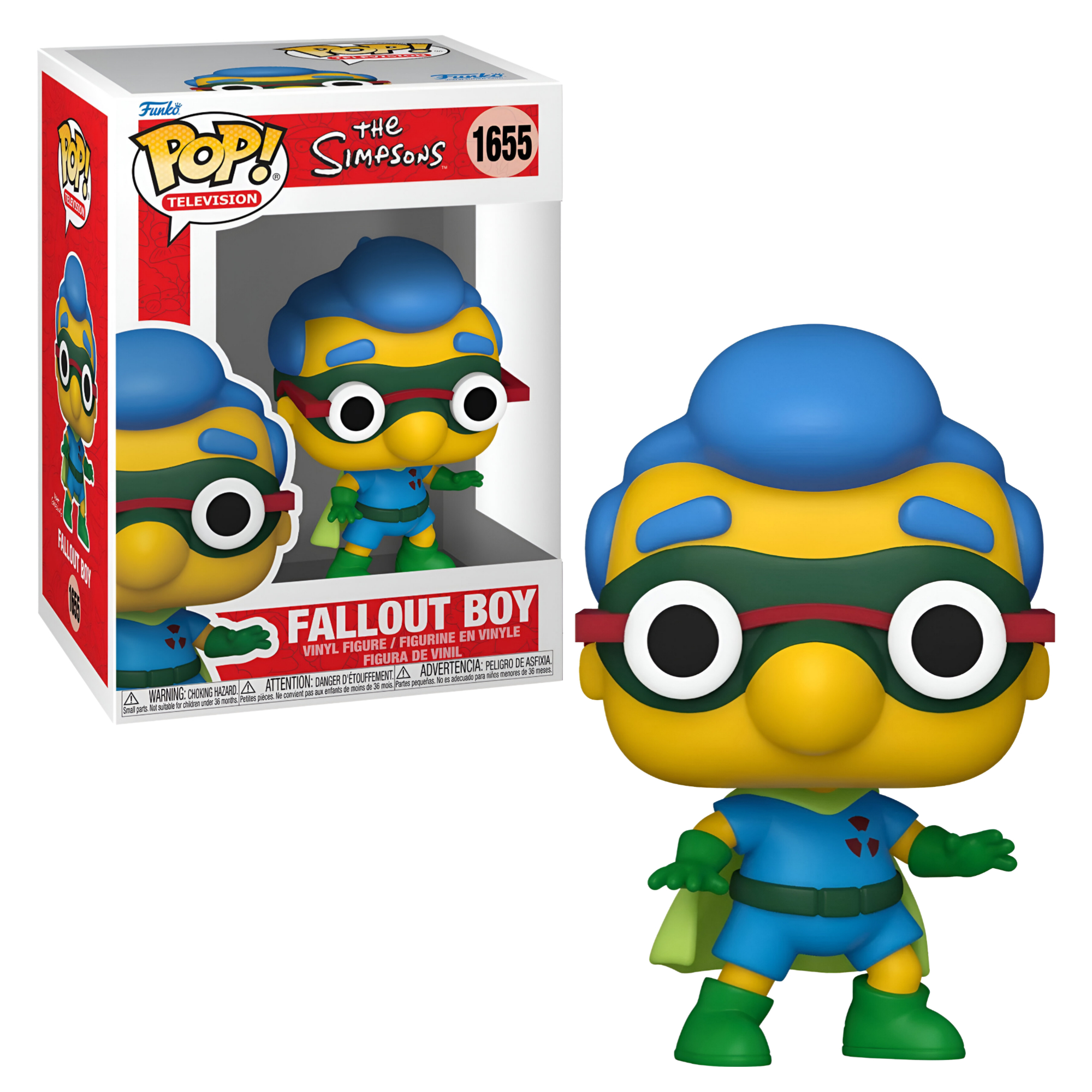 Funko Pop TV: Los Simpson Milhouse Ni&ntilde;o Fision image number null