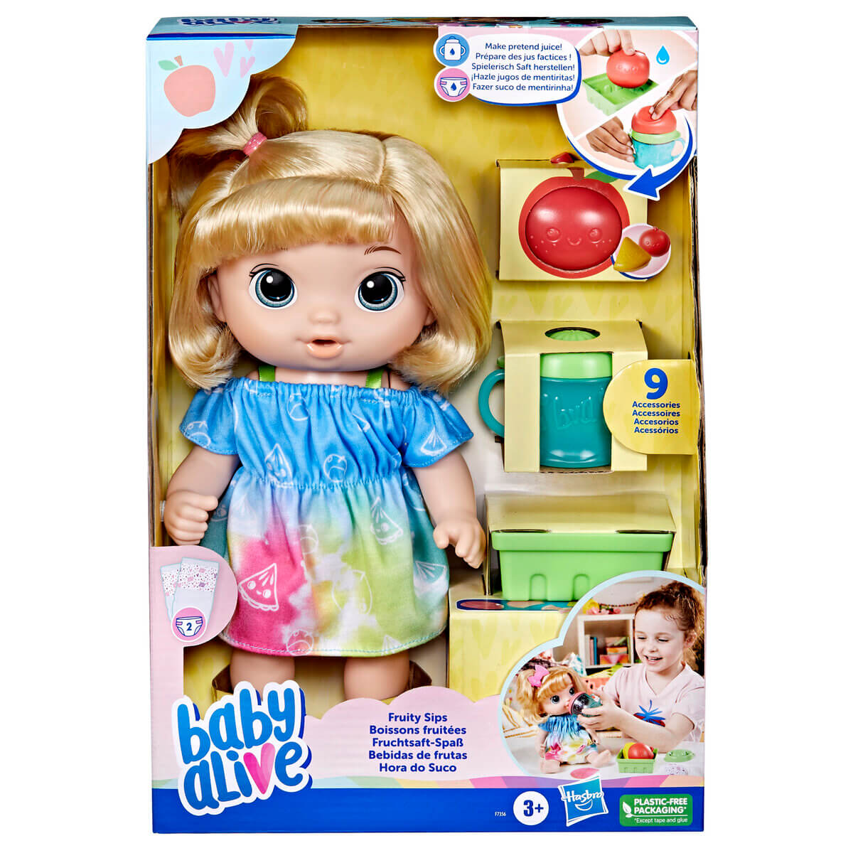 Baby Alive Bebidas de Frutas image number null