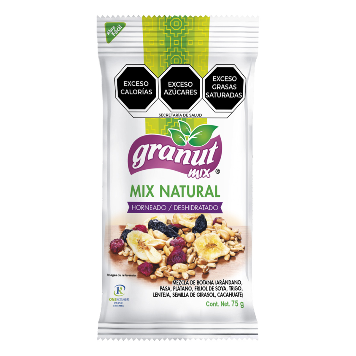 Botana Mix Natural 75g image number null