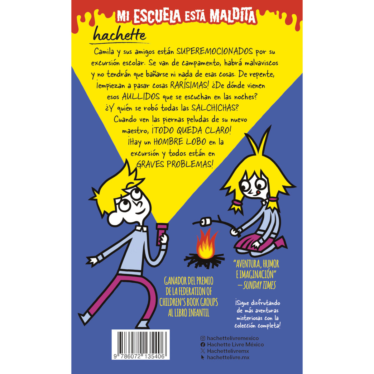 Mi escuela est&aacute; maldita. Acampando con hombres lobo image number null