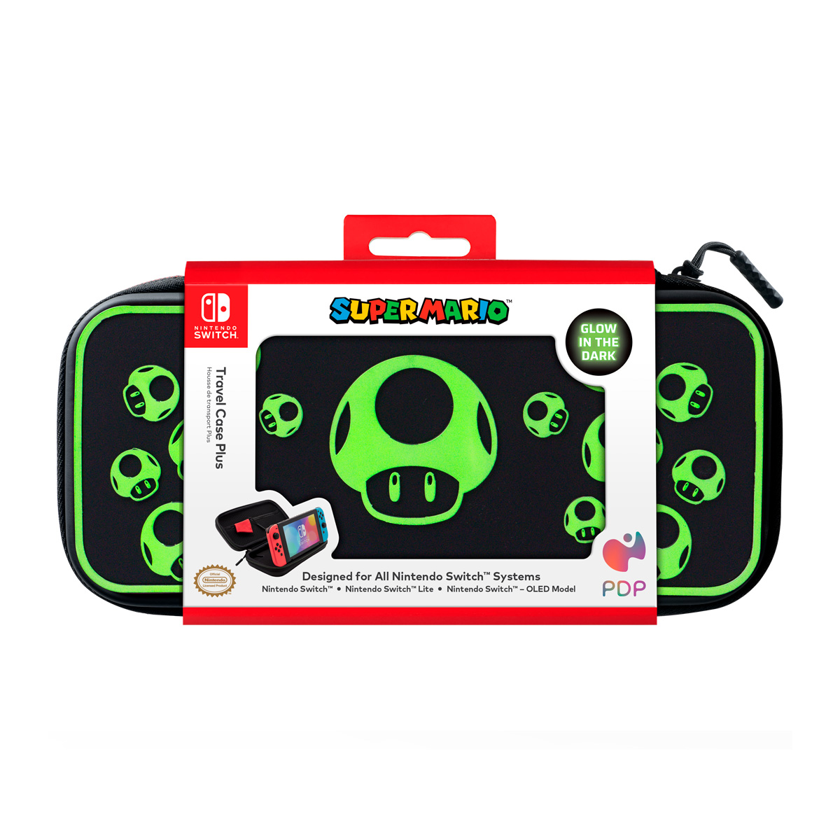 Estuche Nintendo Switch PDP de Viaje Plus Glow image number null