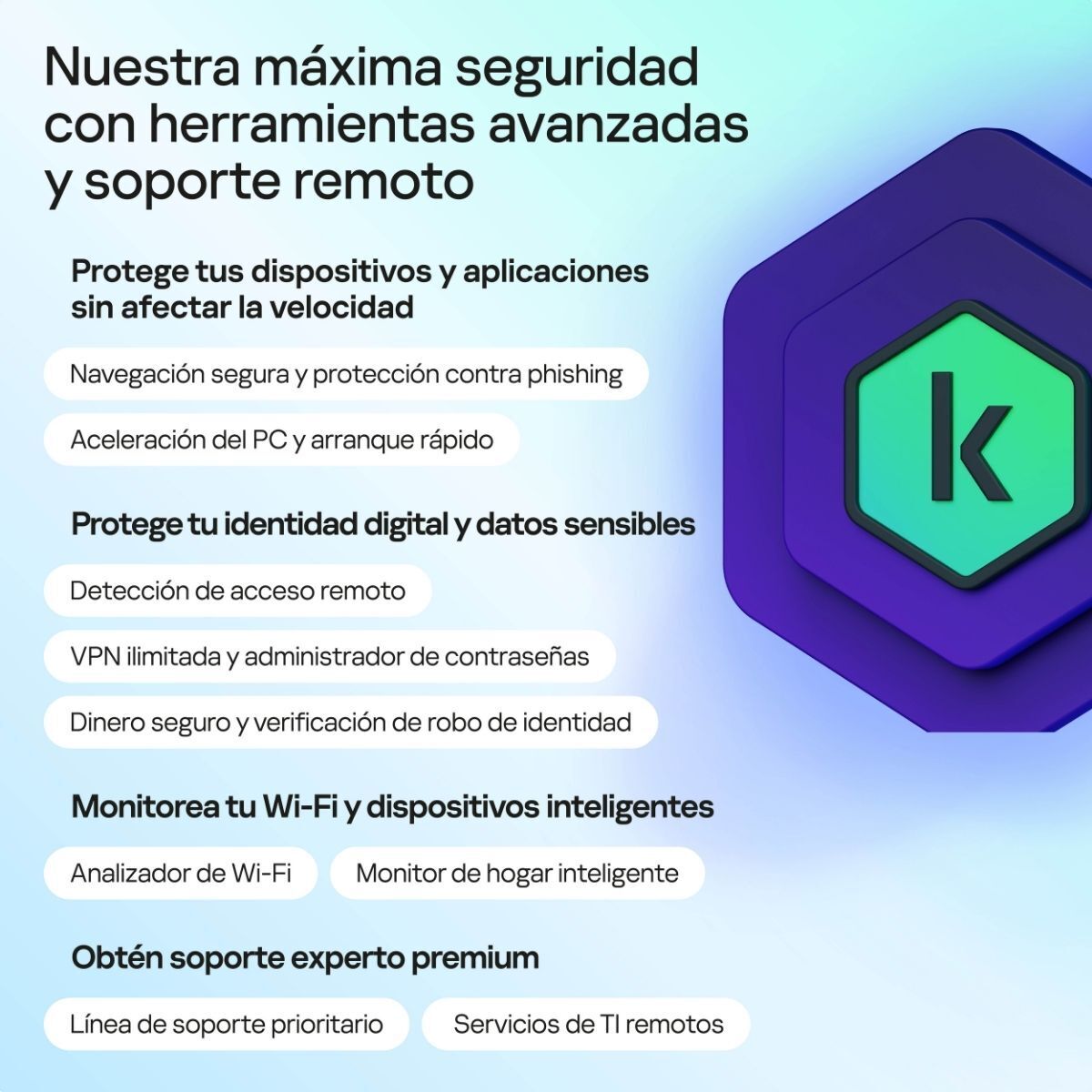 Kaspersky Premium para 3 Dispositivos 1 Año image number null