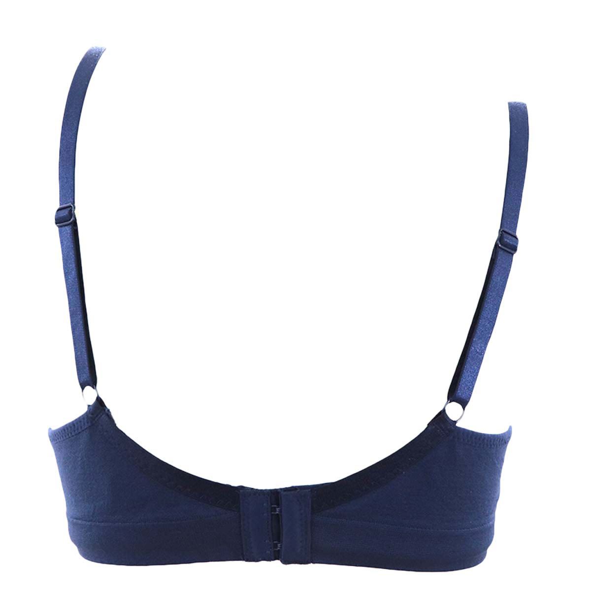 Brassiere Carnival Deportivo con varilla modelo 23780 talla 32B color marino dama image number null