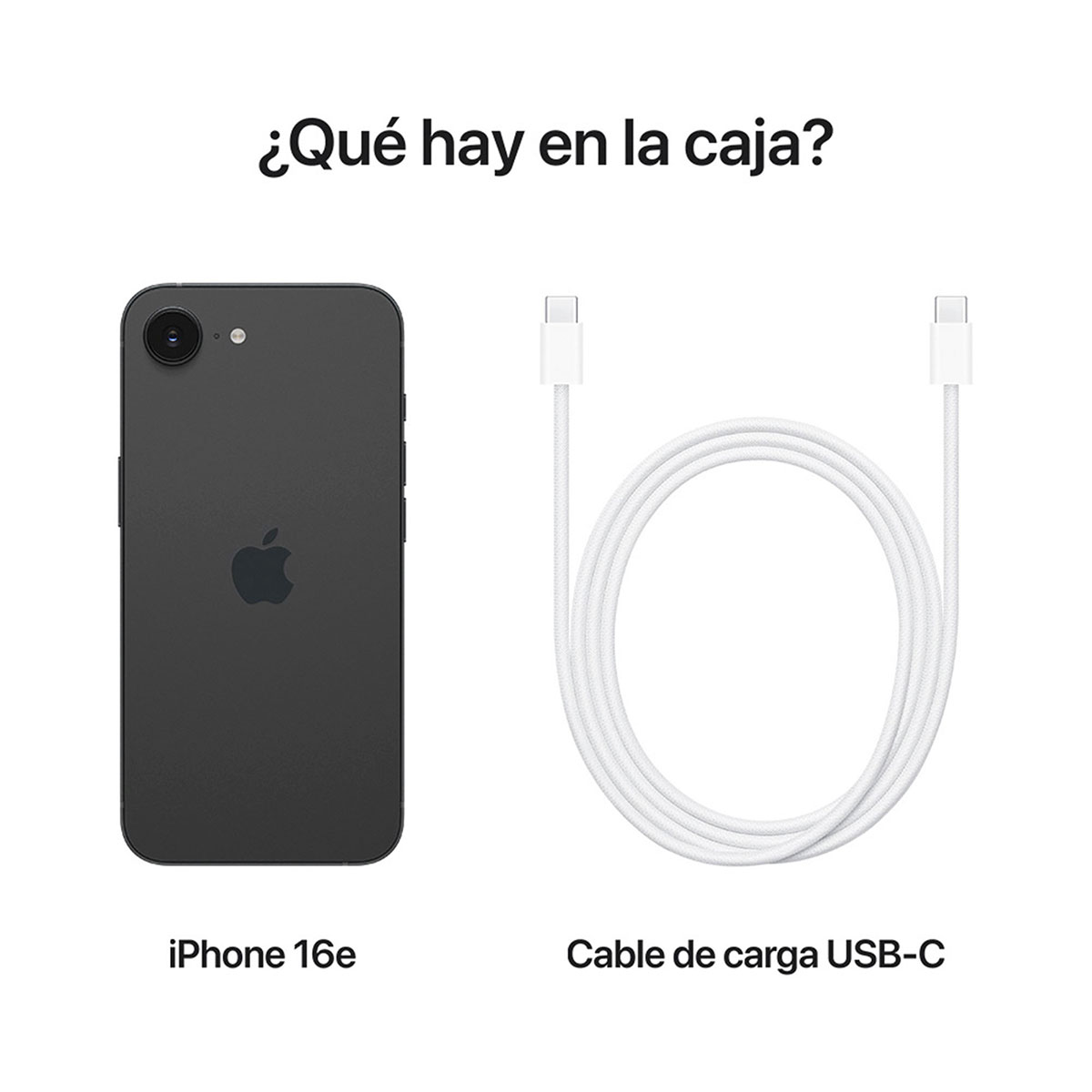 iPhone 16e 128GB Negro Telcel R6 image number null