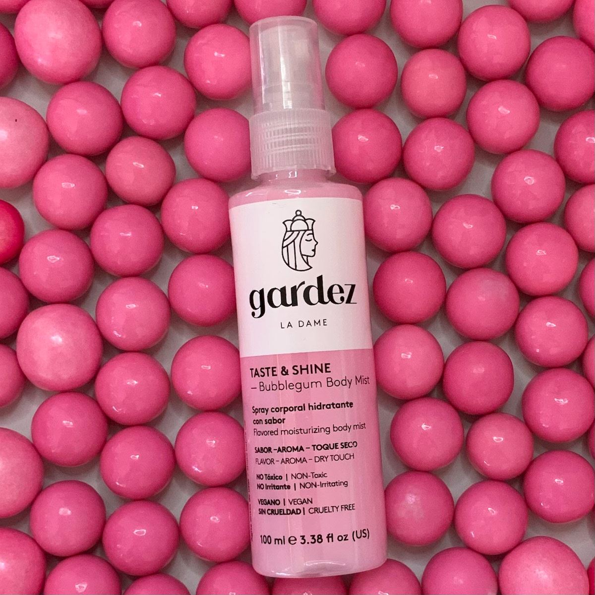 Spray corporal hidratante de chicle Gardez La Dame image number null