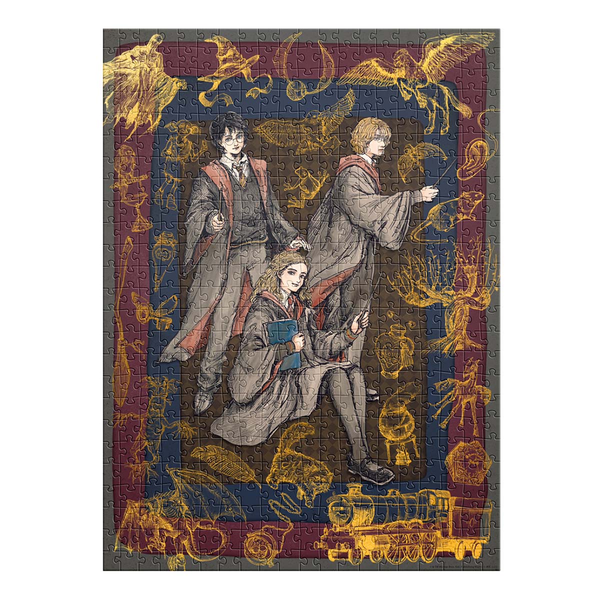 Rompecabezas Coleccionable Holográfico Harry Potter NOVELTY image number null
