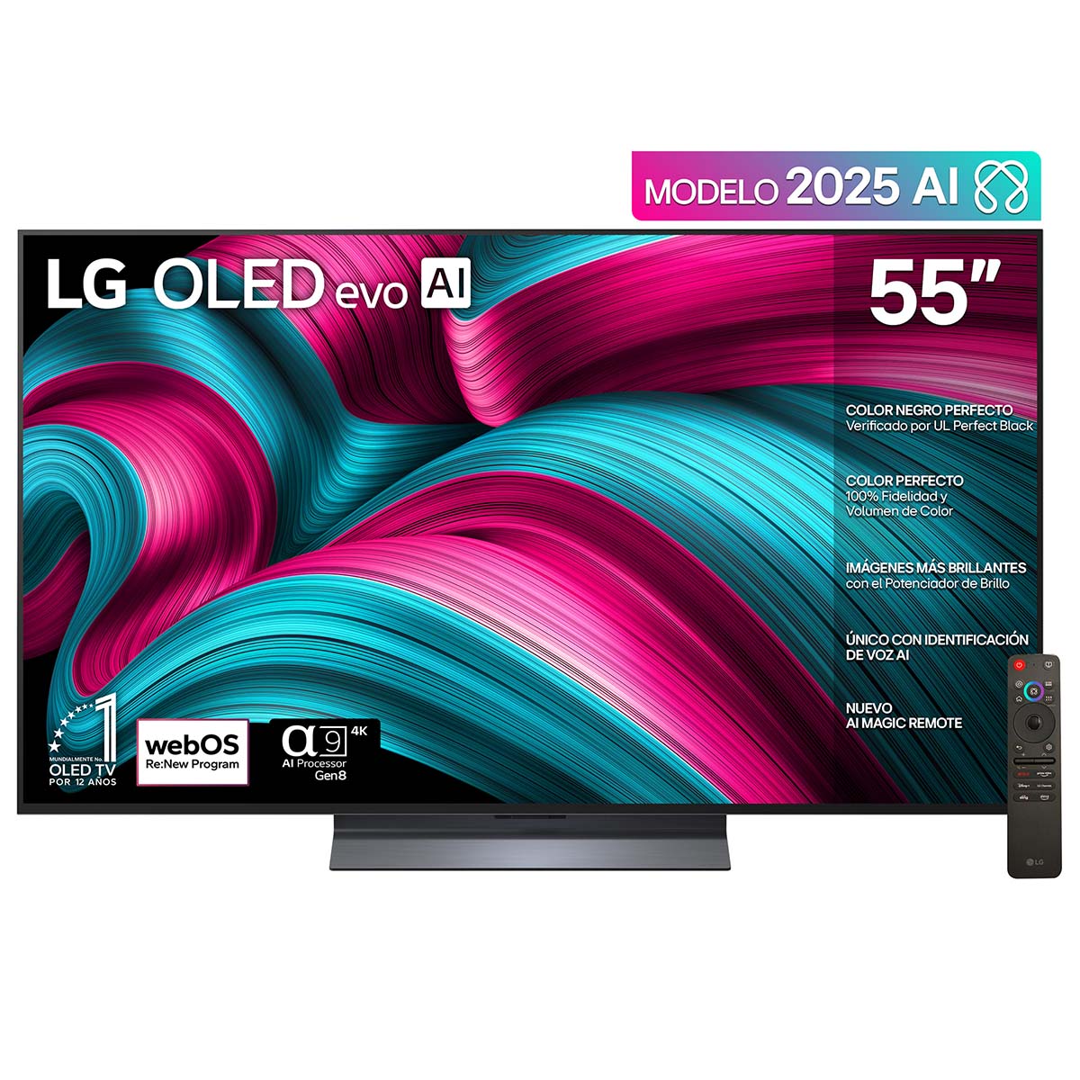 Pantalla LG 55 Pulgadas Oled Evo Ai C5 4K Smart Tv image number null