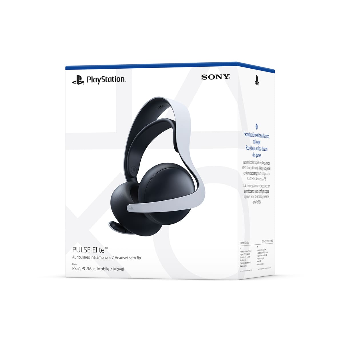 Audífonos Gamer Over Ear Sony PS5 Pulse Elite Inalámbrico image number null
