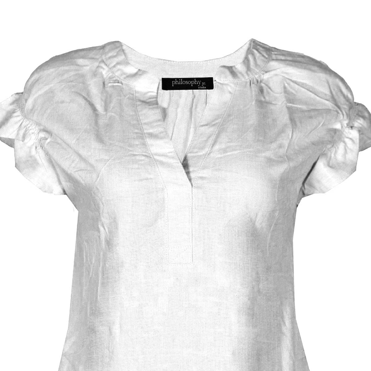 Blusa Lisa Philosophy Talla Chica Color Blanco para Mujer image number null