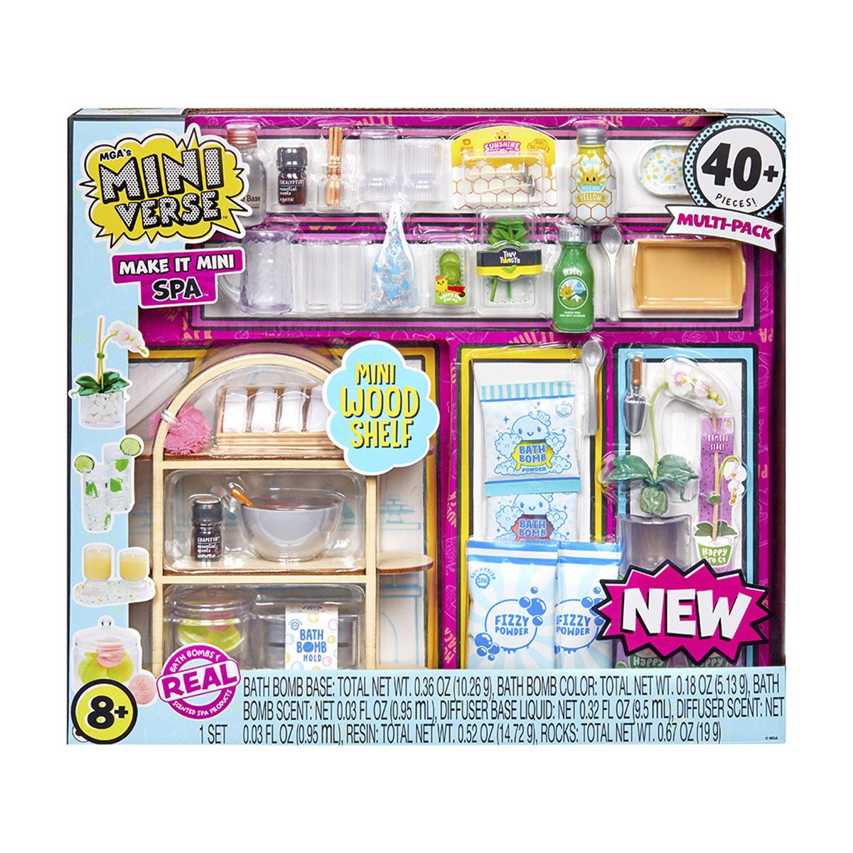 Set MGA's Miniverse Make It Mini Spa Multipack image number null