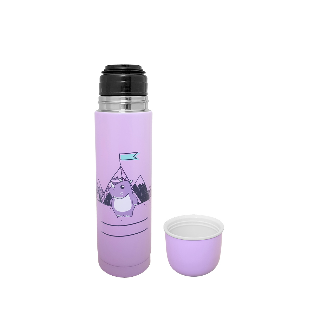 Termo Steiner Acero Inox 500 Ml Morado image number null