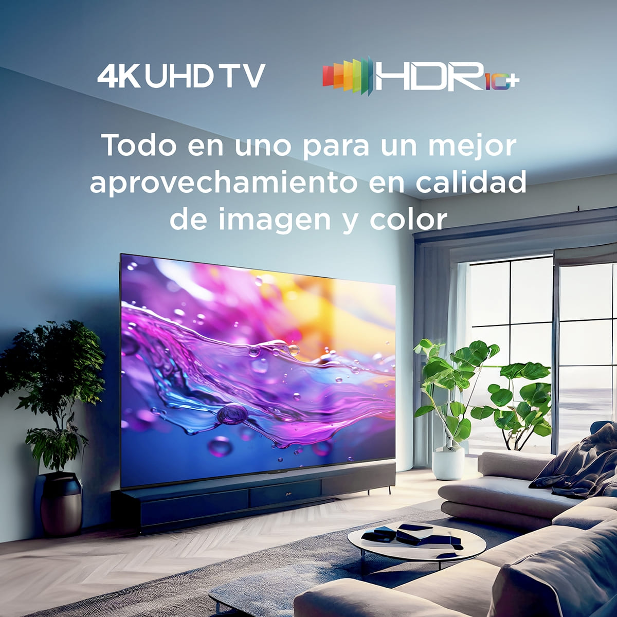 Pantalla Google TV TCL de 43 Pulgadas 4K 43s551g image number null