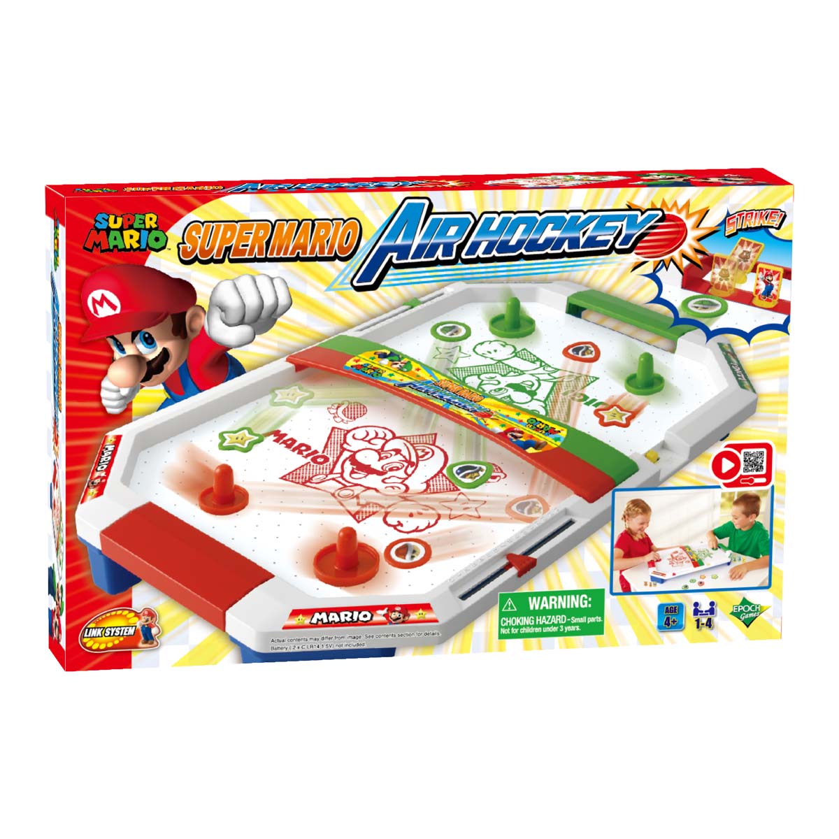 Juegos de Mesa Super Mario Air Hockey Epoch Games image number null