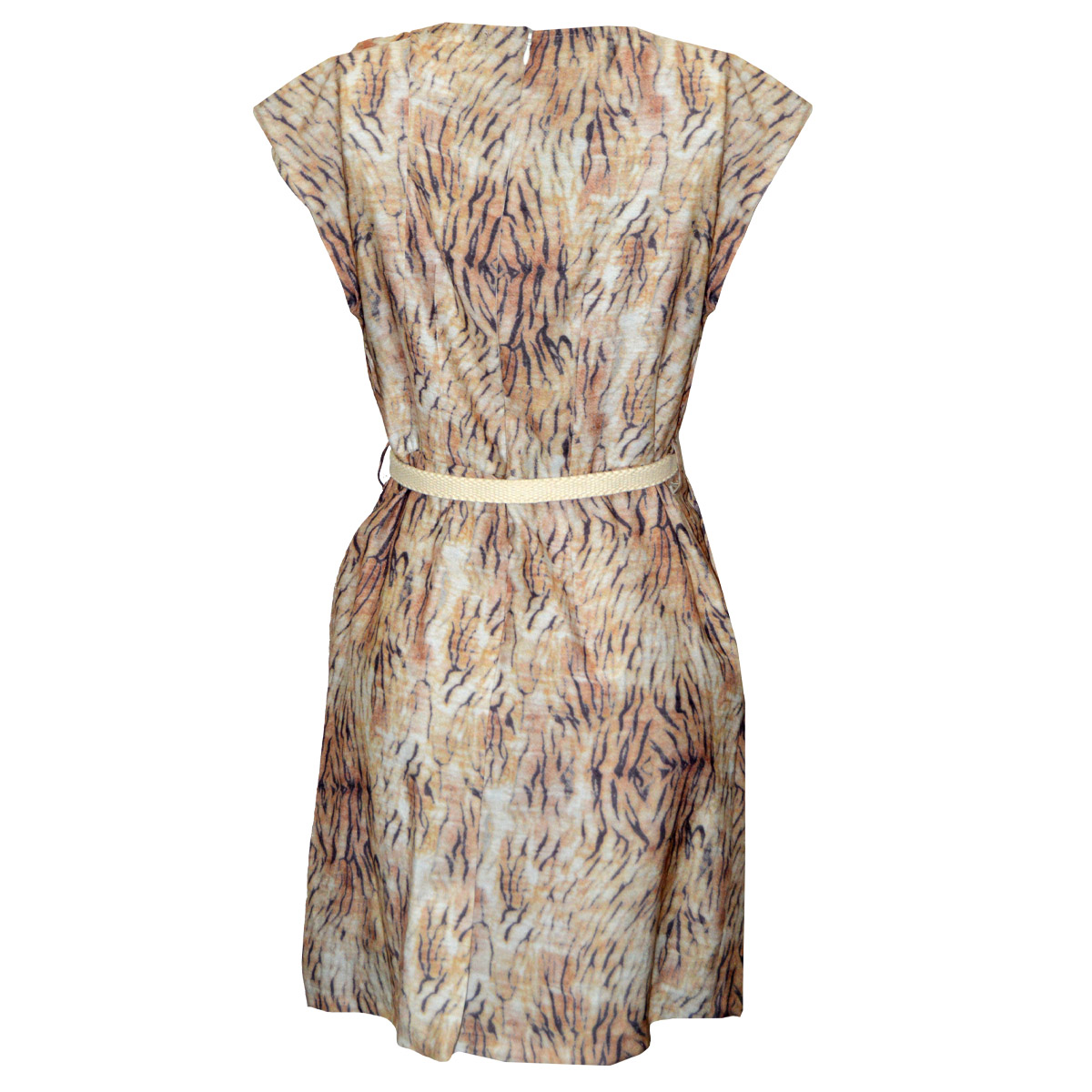 Vestido Corto con Cintur&oacute;n Philosophy Talla Chica para Mujer image number null