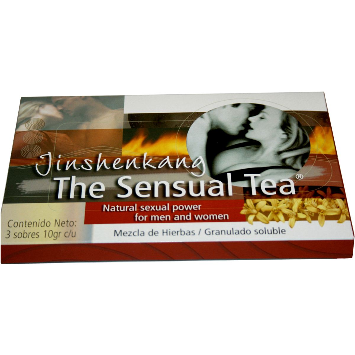 The Sensual Tea Jinshen 3sobres/10gr. image number null