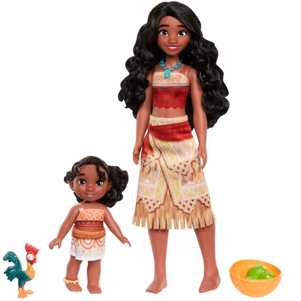 Paquete de 2 Mu&ntilde;ecos Mattel Moana y Simea image number null