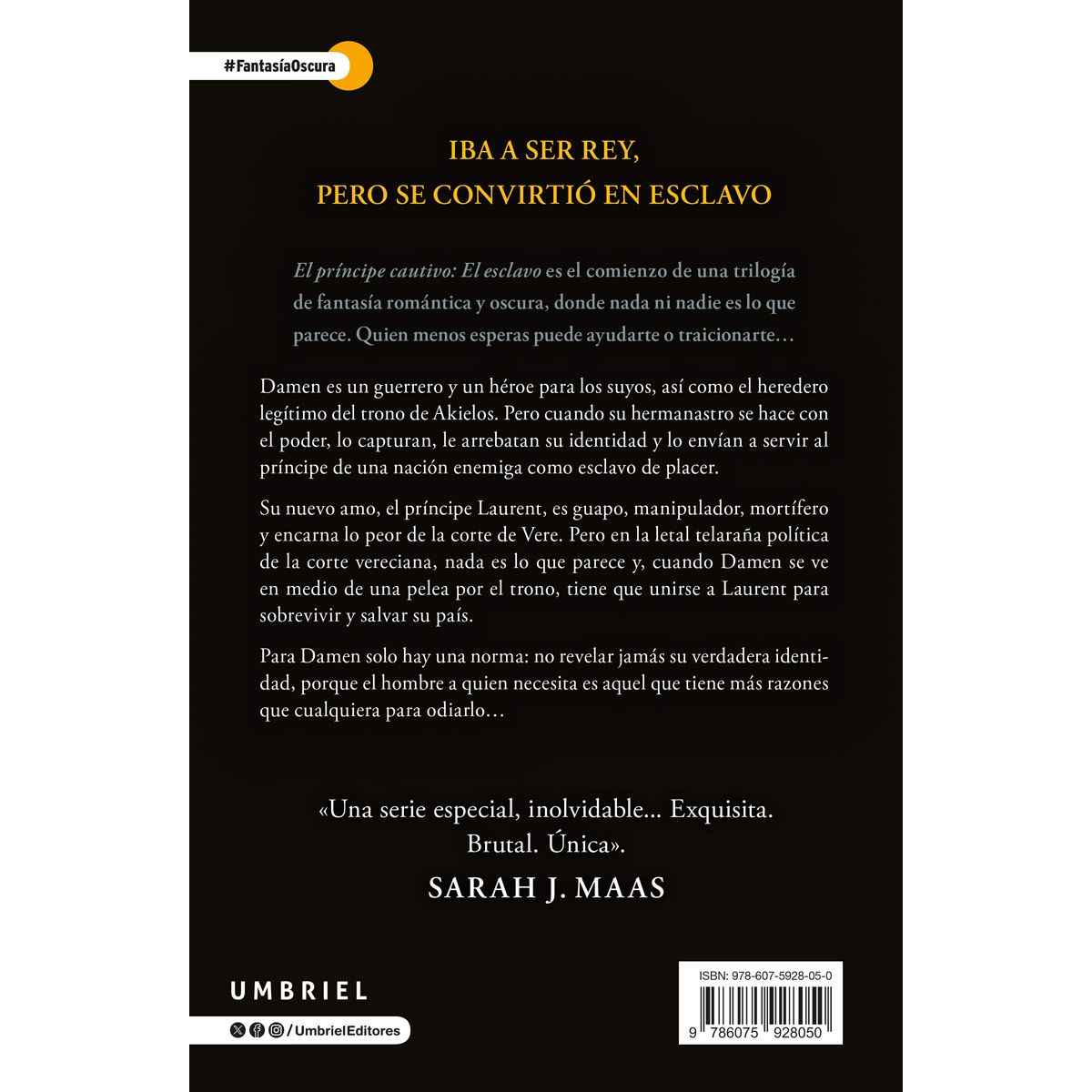 El pr&iacute;ncipe cautivo: El esclavo image number null