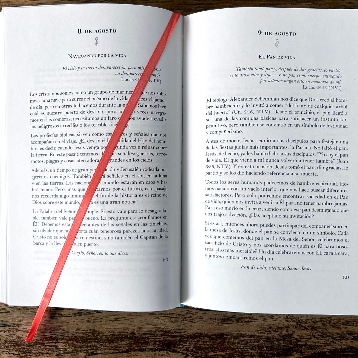 Un a&ntilde;o con Dios en el Nuevo Testamento image number null