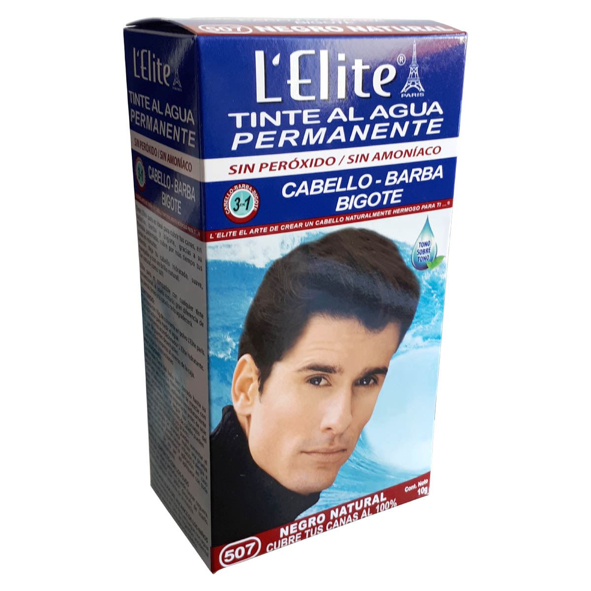 Tinte Lelite Al Agua Permanente Formen Negro 507 image number null