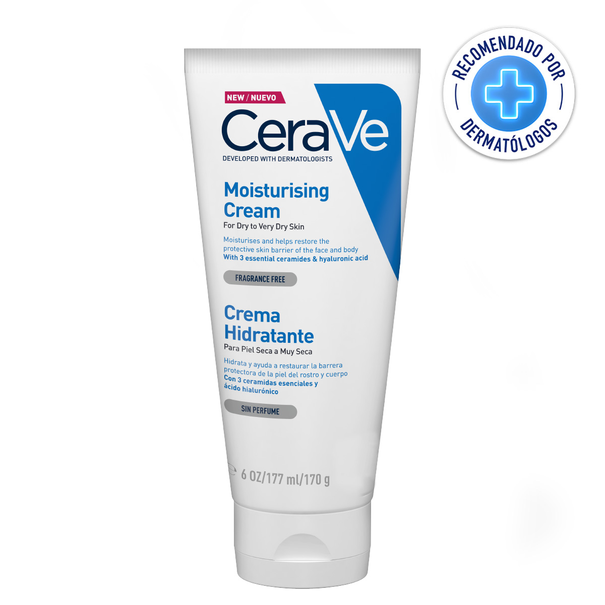 Crema Hidratante para Piel Seca CeraVe image number null