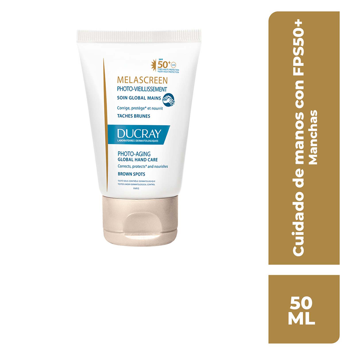Crema de Manos Melascreen Contra el Fotoenvejecimiento Ducray image number null