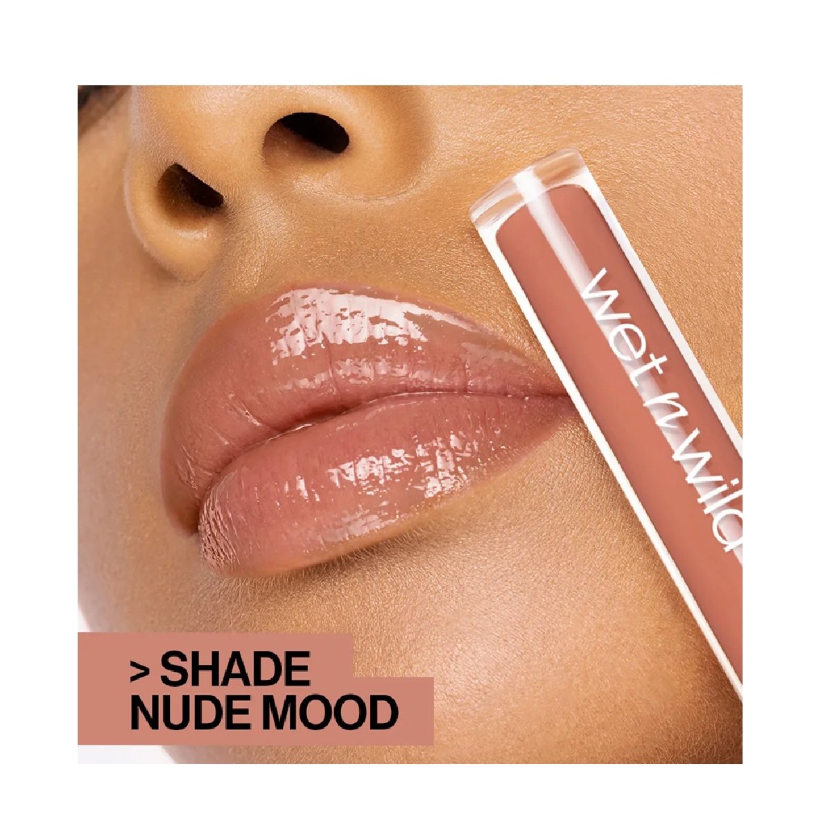 Brillo Labial Mega Slicks Nude Mood Wet n Wild image number null