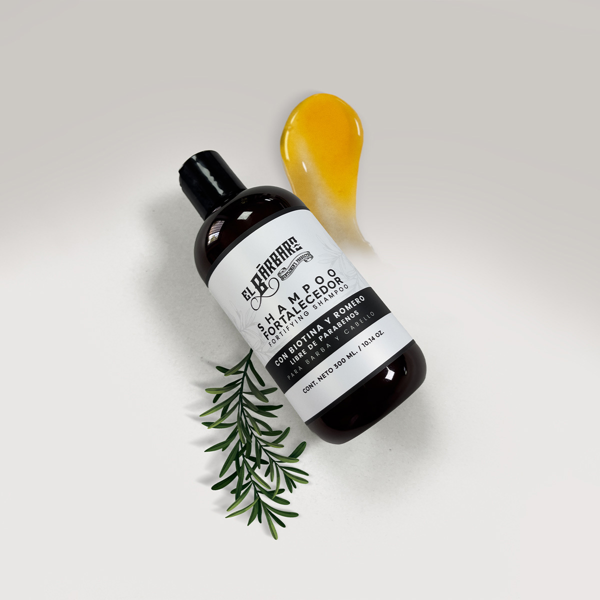 Shampoo Fortalecedor con Biotina y Romero Timco El B&aacute;rbaro image number null