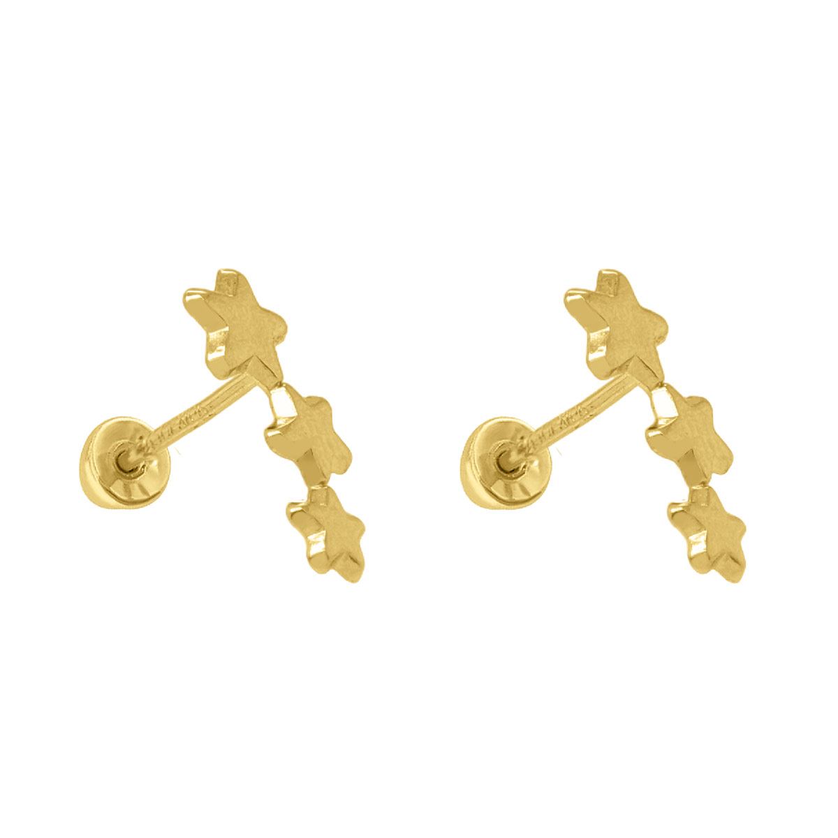 Broquel Estrellas Constelaci&oacute;n 14K Brokellum image number null