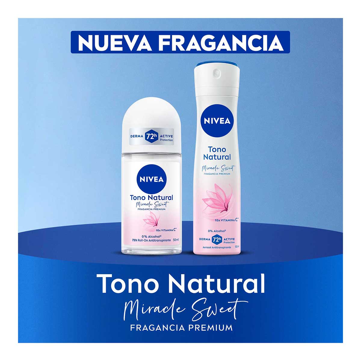 Desodorante en Spray 150 ml Miracel Sweet Nivea image number null