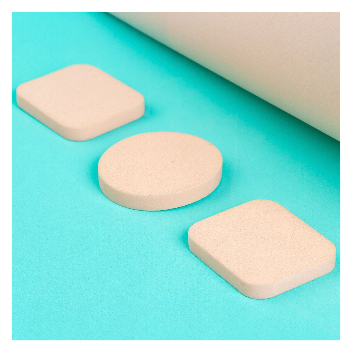 2 Pack Esponjas Cosm&eacute;ticas Cuadradas image number null